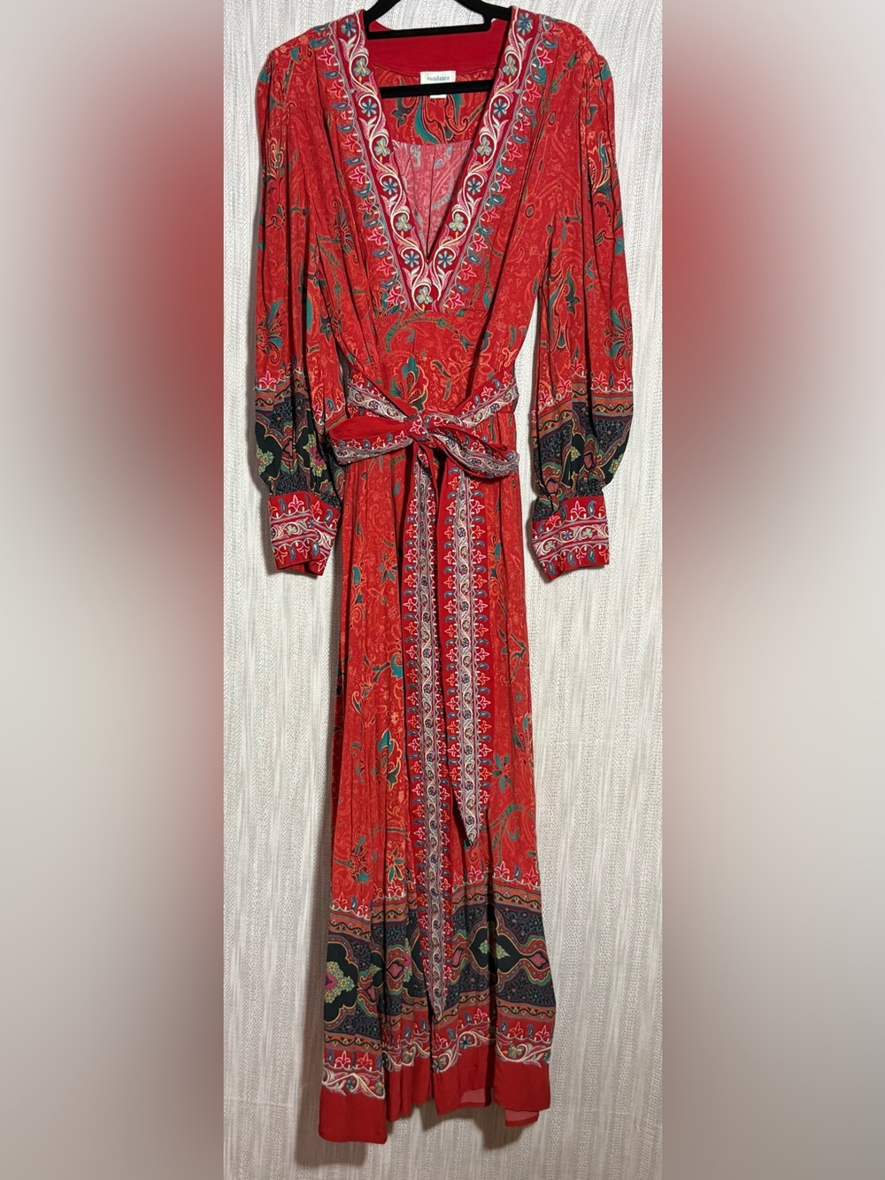 Sundance Le Grand Amour Maxi Dress boho vibes - Picture 1 of 4